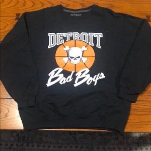 Detroit Bad Boys Basketball Sweatshirt